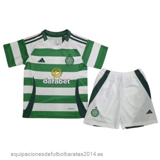 Nuevo 1ª Conjunto De Niños Celtic 24/25 Verde Baratas